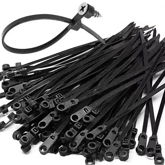 Fesete Autoblocante cu Orificiu Surub 100 BUC + 100 GRATIS